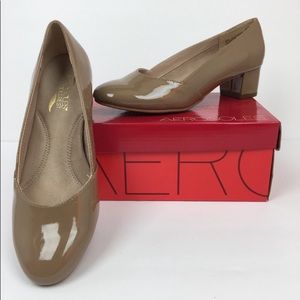 New Aerosoles “Launch Pad” Slip On Heels Sz 8